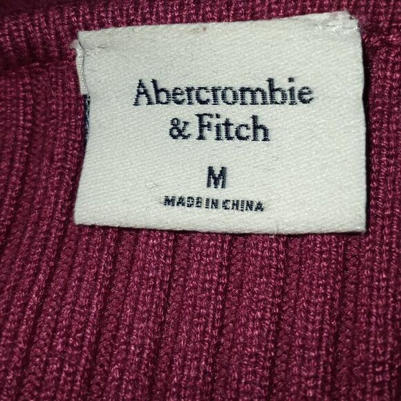 ABERCROMBIE AND FITCH FUCHSIA BODYSUIT SZ.M EUC - Picture 6 of 7